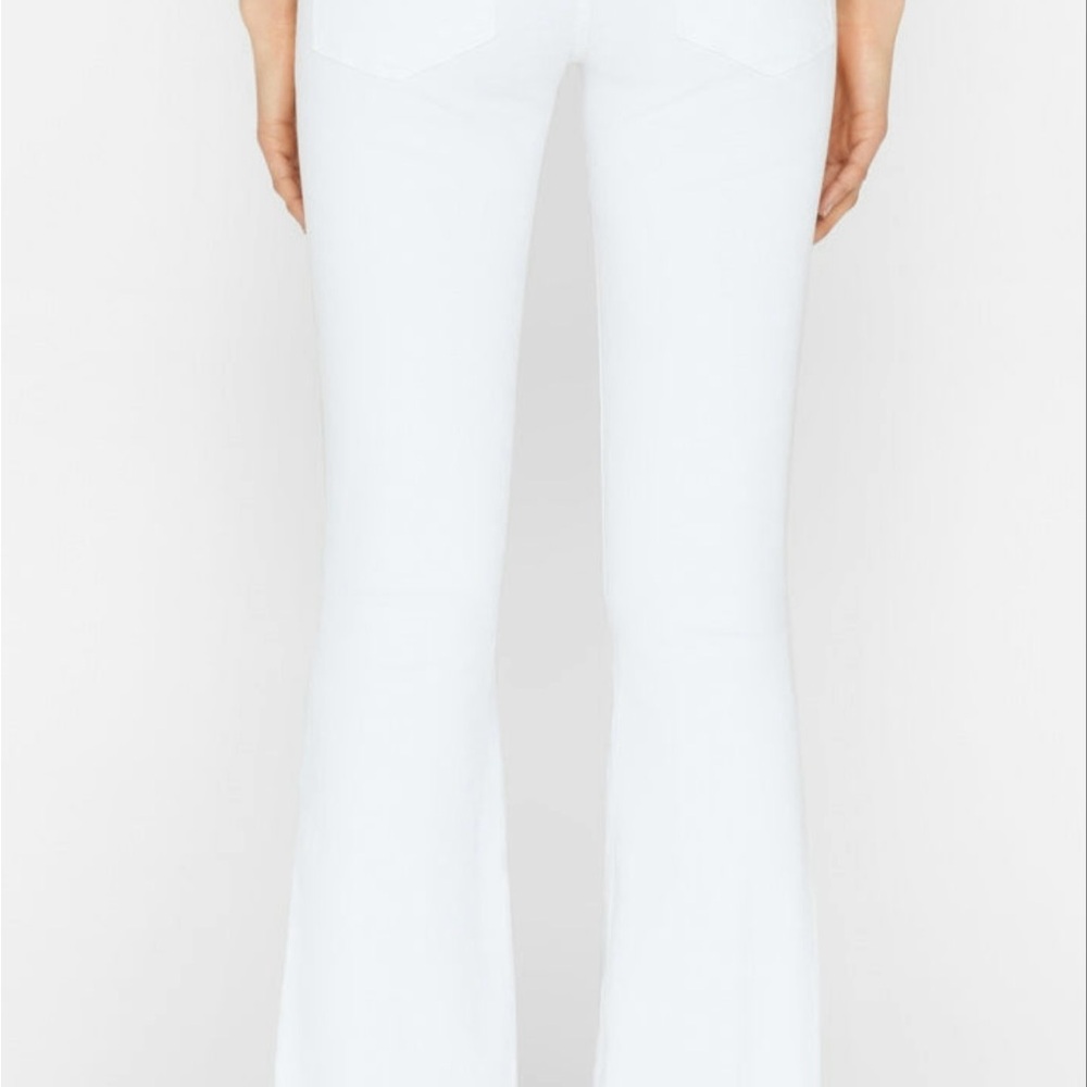 White Frame Denim Le High Flare Jeans